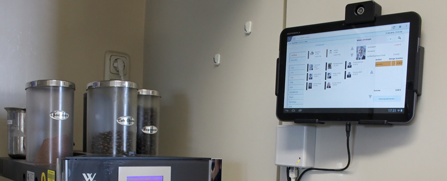 SELBSTBEDIENUNGSKASSEZUR ERFASSUNGDES KAFFEEVERBRAUCHS